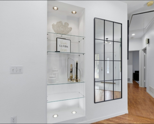 living room hallway